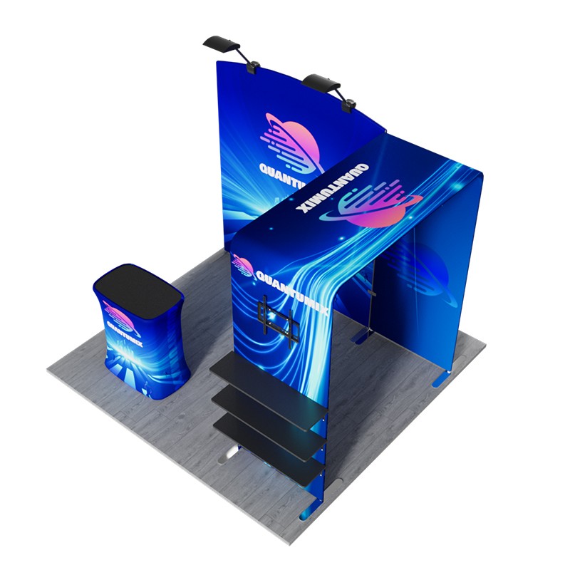 10ftx10ft Custom Trade Show Booth C3