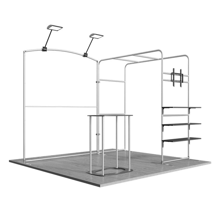 10ftx10ft Custom Trade Show Booth C3
