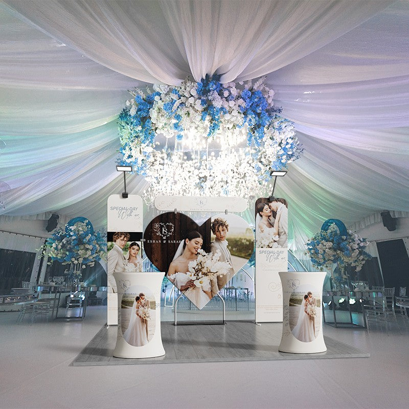 10ftx10ft Custom Trade Show Booth D1