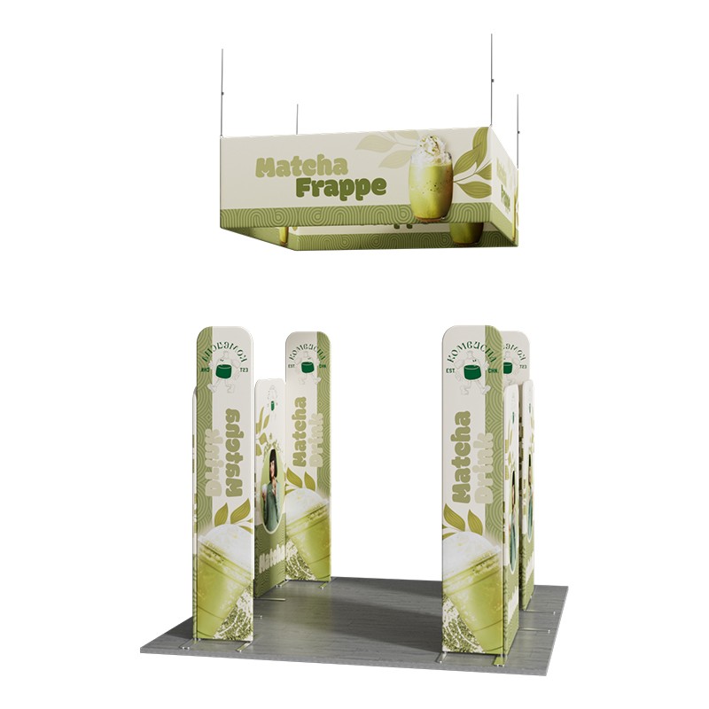 10ftx10ft Custom Trade Show Booth B4