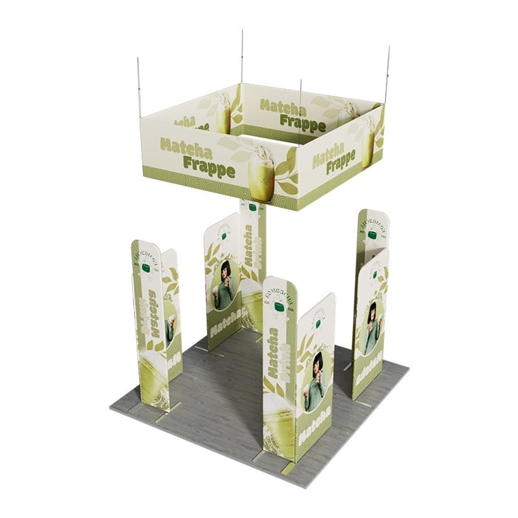 10ftx10ft Custom Trade Show Booth B4