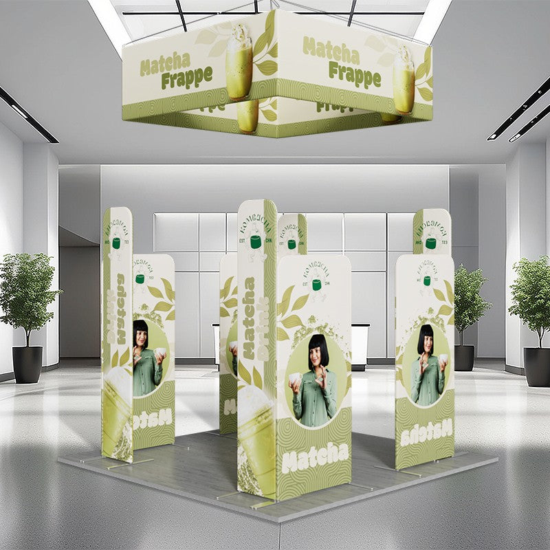 10ftx10ft Custom Trade Show Booth B4