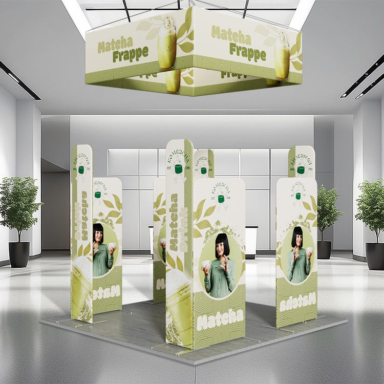 10ftx10ft Custom Trade Show Booth B4