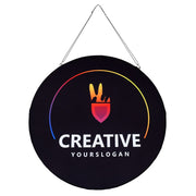 Vertical Disc Hanging Sign