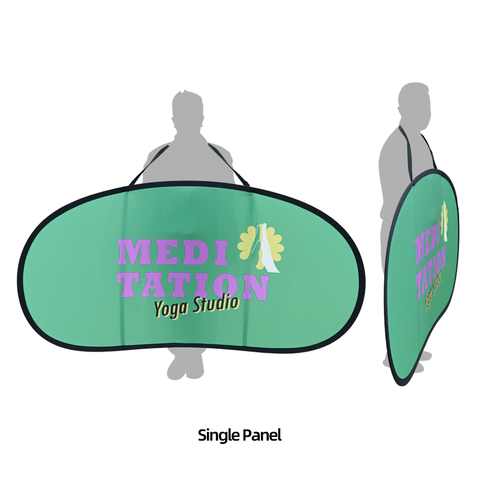Walking Billboard Pop Up Display