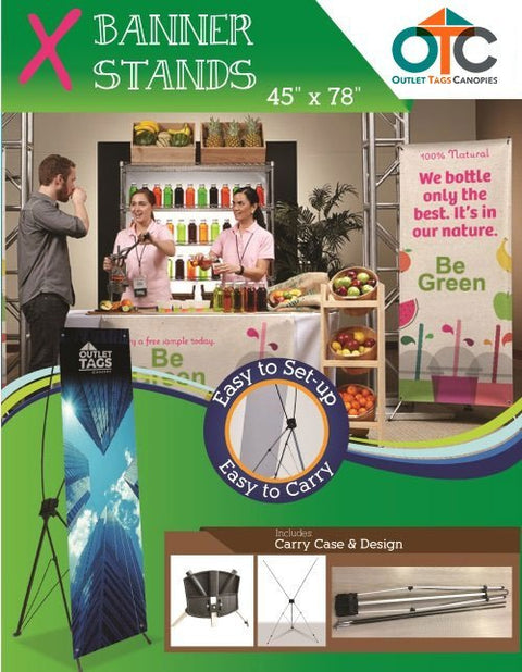 X Banner Stands