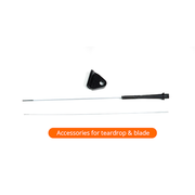 Blade Car Window Flag
