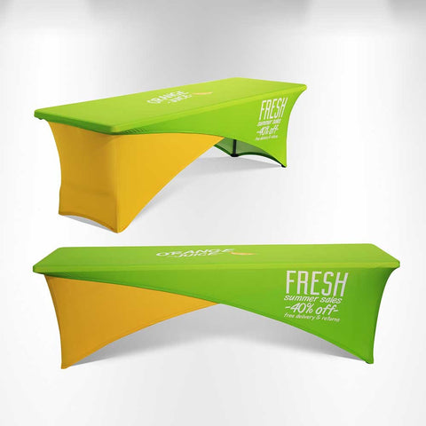 Stretch Cross-Over Table Cover