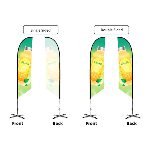 Angled Flag with Uni-Fit Pole