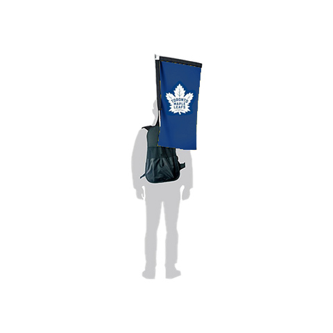 Rectangular-Backpack Flag