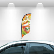 Blade Car Window Flag