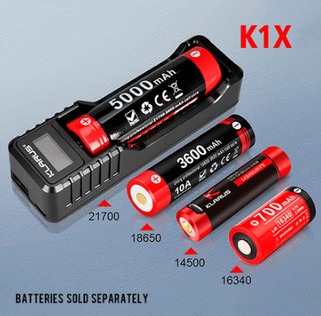 K1X - 1 Slot Charger