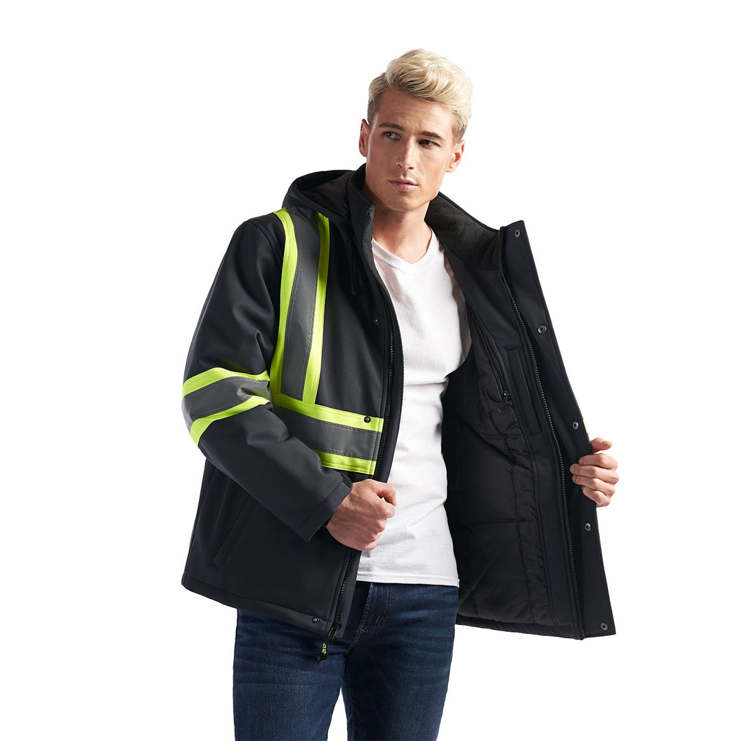 Freightliner – Veste Softshell isolante haute visibilité