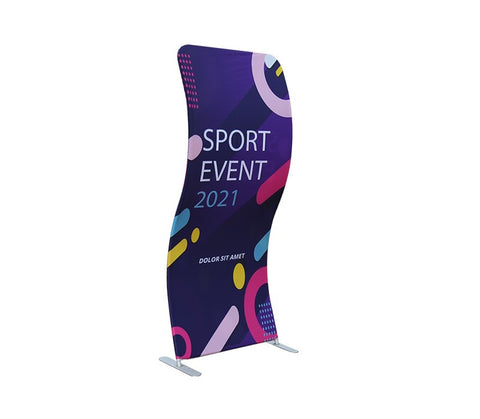 S Shaped Banner Stand