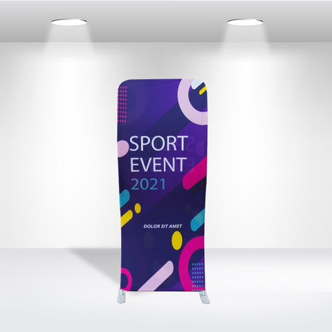 S Shaped Banner Stand