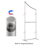 Slope Fabric Banner – Style 1