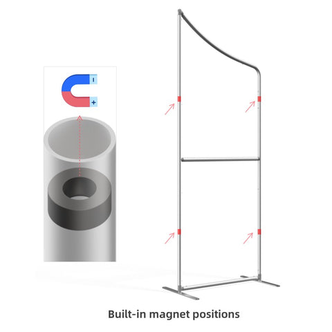 Slope Fabric Banner – Style 1