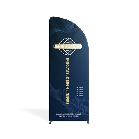 Slope Fabric Banner – Style 2