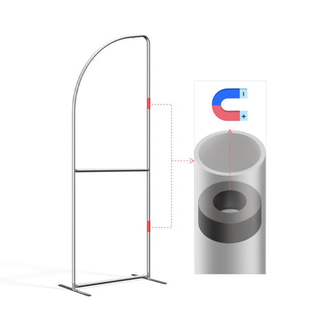Slope Fabric Banner – Style 2