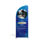 Slope Fabric Banner – Style 2