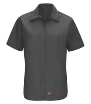 RED KAP® WOMEN’S SHORT SLEEVE WORK SHIRT WITH MIMIX™. SX21