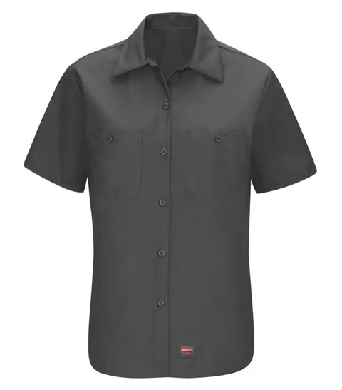 RED KAP® WOMEN’S SHORT SLEEVE WORK SHIRT WITH MIMIX™. SX21