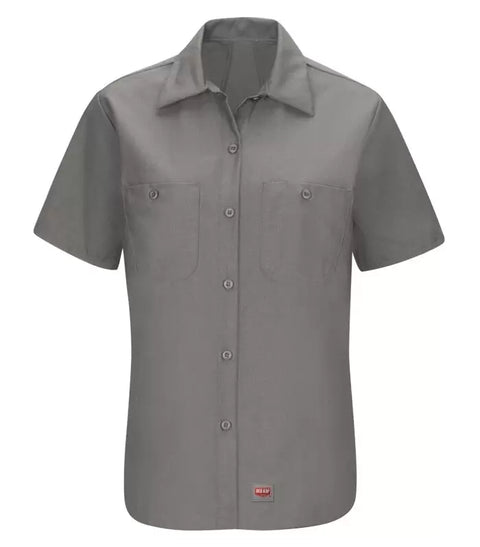 RED KAP® WOMEN’S SHORT SLEEVE WORK SHIRT WITH MIMIX™. SX21