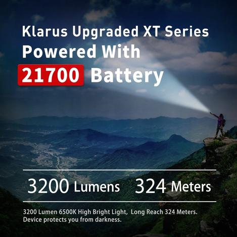 LAMPE DE POCHE XT21C - 3200 Lumens