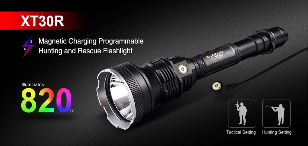 LAMPE DE POCHE XT30R - 1800 Lumens